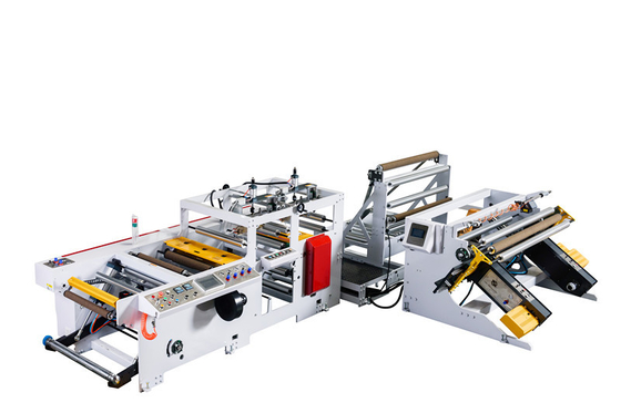 High Speed Soldered Film Folding Machine With Two Hot Line