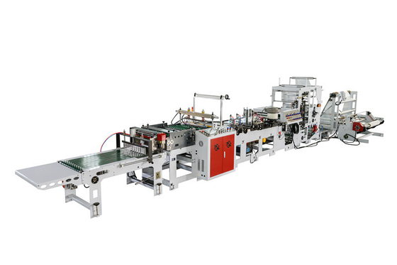 Side Sealing Zipper Bag Making Machine LDPE HDPE 10.5kw